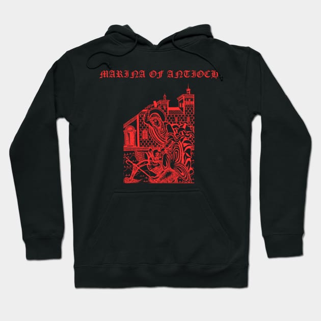 St. Marina of Antioch icon Hoodie by thecamphillips